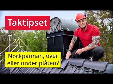 Nockpannan, över eller under plåten?