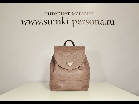 Видеообзор женского рюкзака -арт- 103a 406-
