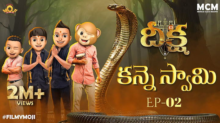 Filmymoji || Middle Class Madhu || Deeksha || Episode 02 || Kanne Swami || MCM