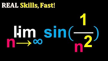 Calculus Made Easy:  Limits of Sine Functions at Infinity: sin(1/x) and sin(1/n^2) Explained