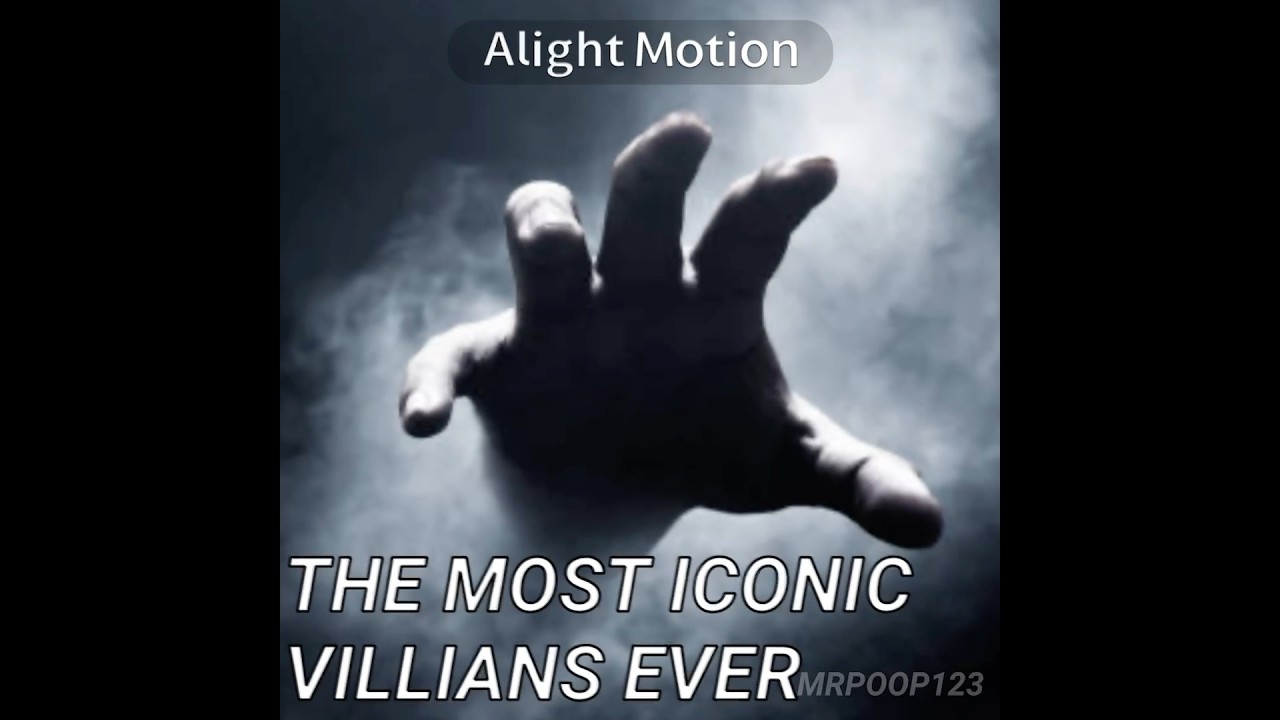 THE MOST ICONIC VILLAINS EVER 