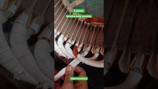 3phase induction motor rewinding | induction motor coils binding #electrical #inductionmotors