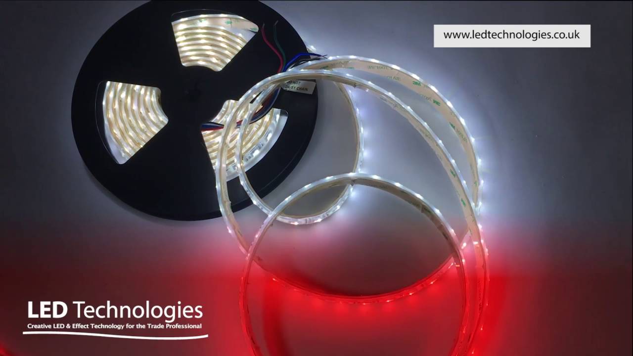 LED Tape ProFlex RGBW 4-1 Quad colour led 24V 100w IP67 (RGBCW) | 100.544