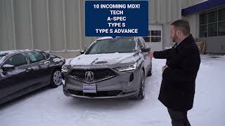 Incoming and Available Cars at Northeast Acura