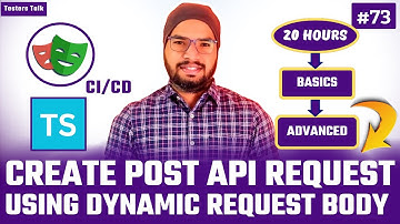 Playwright TypeScript #73 How to Create POST API Request using Dynamic Request |API Testing Tutorial