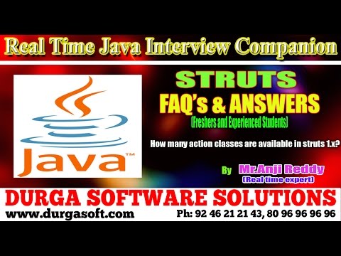 Java Interview Companion||Java||How many action classes are available in struts 1.x?