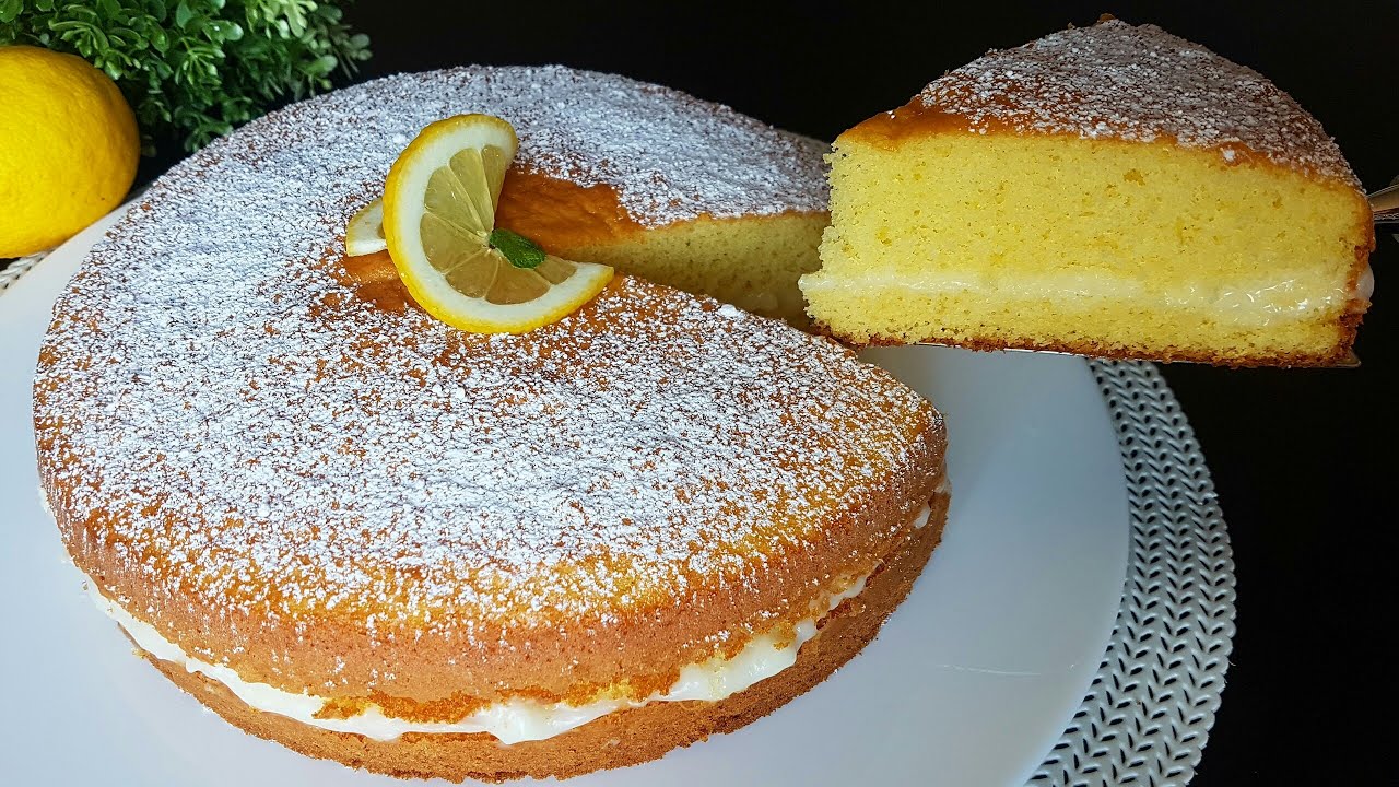 Знаменитый лимонный пирог, который сводит с ума весь мир, тает во рту👌