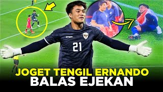 MOMEN ERNANDO KERASUKAN EMI MARTINEZ! BALAS AKSI PEMAIN KORSEL DENGAN JOGET TENGIL DIDEPAN LAWAN