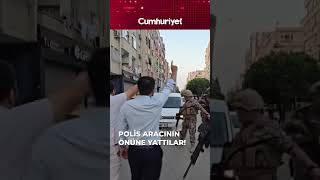 Alparslan Kuytul Ve Eşinin Gözaltı Anında Gerilim Polis Aracının Önüne Yatmaya Çalıştılar