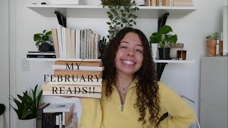 What I read this month: February wrap up!!