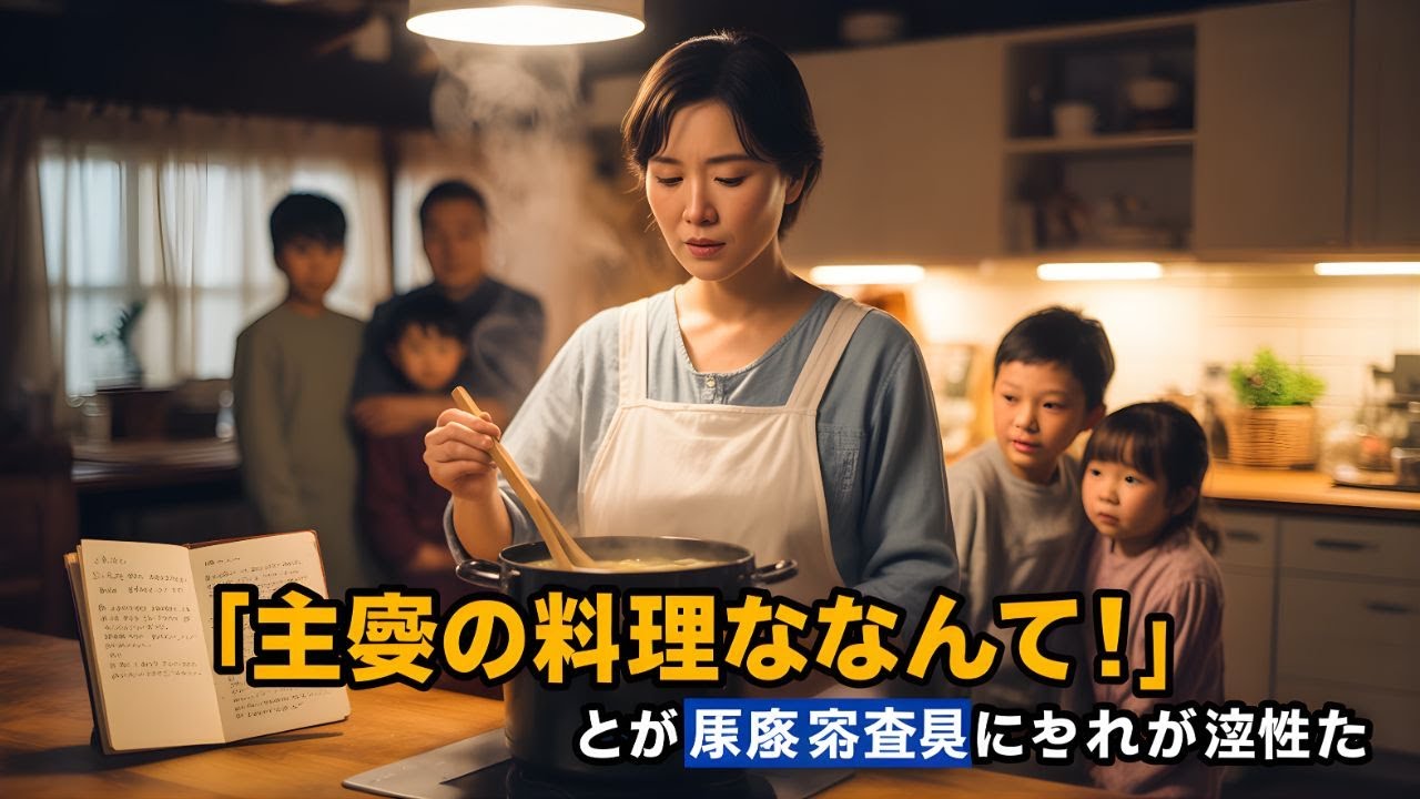 「主婦の料理なんて！」と馬鹿にされた女性。だが一皿で審査員が泣いた