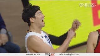 【HIGHLIGHTS】Lee junghyun H/L | KGC vs Egis | 20180307 | 2017-18 KBL