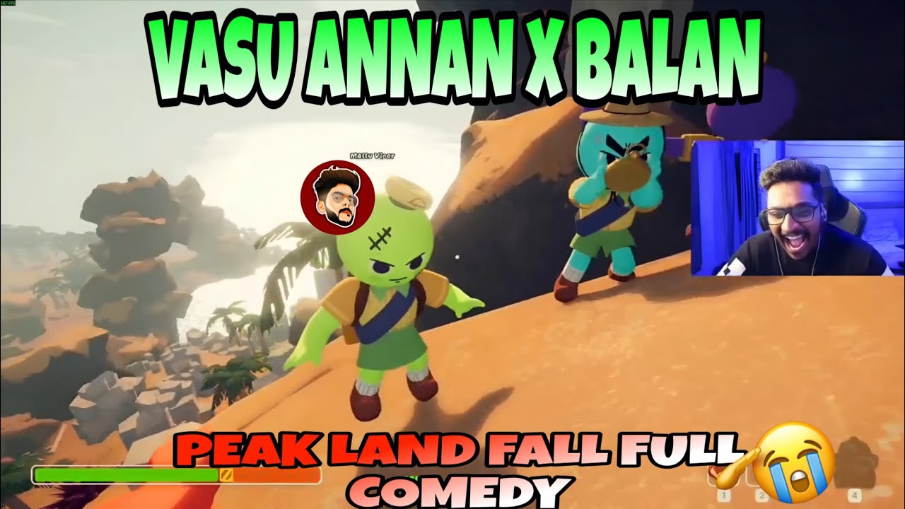 Vasu Annan peak land fall കളിച്ചപ്പോൾ 😂🔥😹