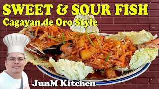 HOW TO COOK SWEET &amp; SOUR FISH | CAGAYAN DE ORO STYLE