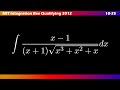 10–25 |📚 ∫ MIT Integration Bee 2012 | Ejercicios Clasificatorios