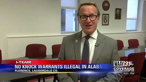 No-knock warrants illegal in Alabama