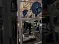 Split stance pin squat (concentric) #strengthandconditioning