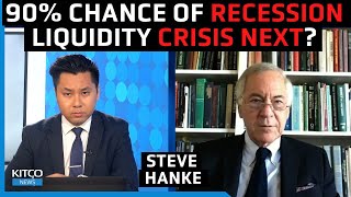 'Pretty big recession' baked in by 2023 despite strong GDP data release - Steve Hanke