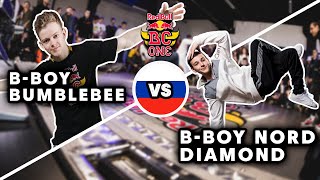 B-Boy Bumblebee vs. B-Boy Nord Diamond | BATTLE | Red Bull BC One Cypher Moscow 2021
