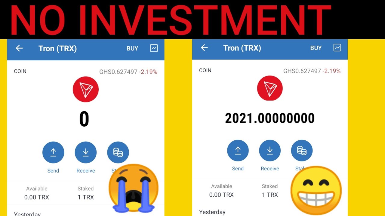 FREE TRON 2021 : Earn 2,021 TRX CRYPTO - Mining Without Investmen(💰PROOF)|Cryptocurrency
