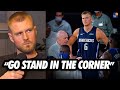 Kristaps on Being Told to &quot;Go Stand In The Corner&quot; in the 2021 Playoffs