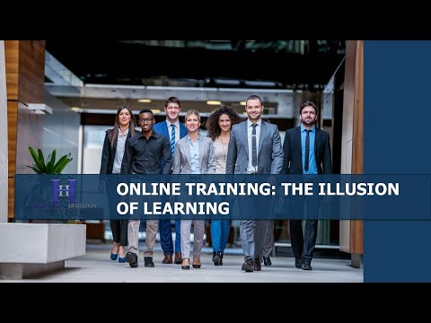 Online Training The Illusion of Learning