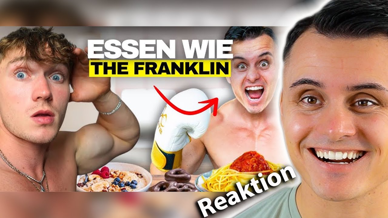 Komplett falsch? Er isst 1 Tag wie ICH 😂 I The Franklin Reaktion