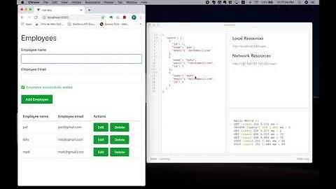 Create a JSON API with zero code in less than 10 seconds!