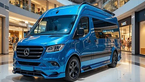 Panoramic RV Van 540 Motorhome | Luxury Vibrant Blue 4x4 Camper Van Tour | $78K Dream Home on Wheel