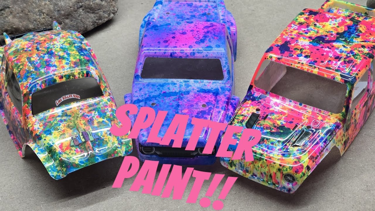 Painting an Axial SCX24 Basecamp Body For 218Crawlers!!