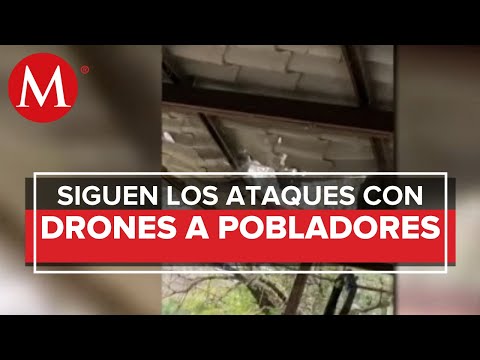 En Tepalcatepec, Michoacán continúan los ataques desde drones