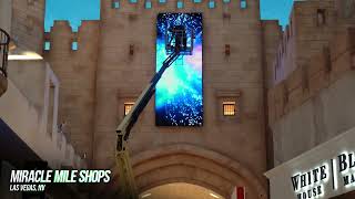 #shortsvideo Miracle Mile Shops LED Installation
