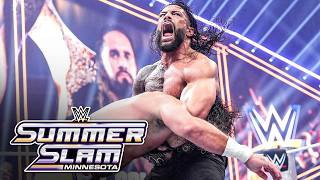 Roman Reigns vs. Seth Rollins | World Heavyweight Title Match: SummerSlam 2026 highlights