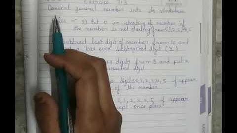 Convert general number into vinculam number | Class 6 | Vedic Maths