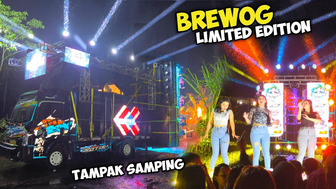 Waktunya Horee,,BREWOG Limited Edition 30 Beam Dilihat Dari Depan & Samping Truk🔥