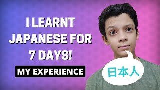 Learning japanese for 7 days - how to learn in india? | explained
hindi techno vaibhav