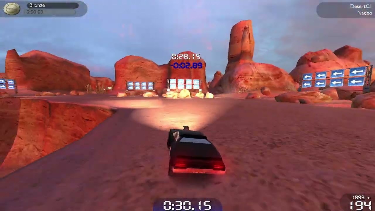 TrackMania United Forever = Je teste des nouveau vehicule mods