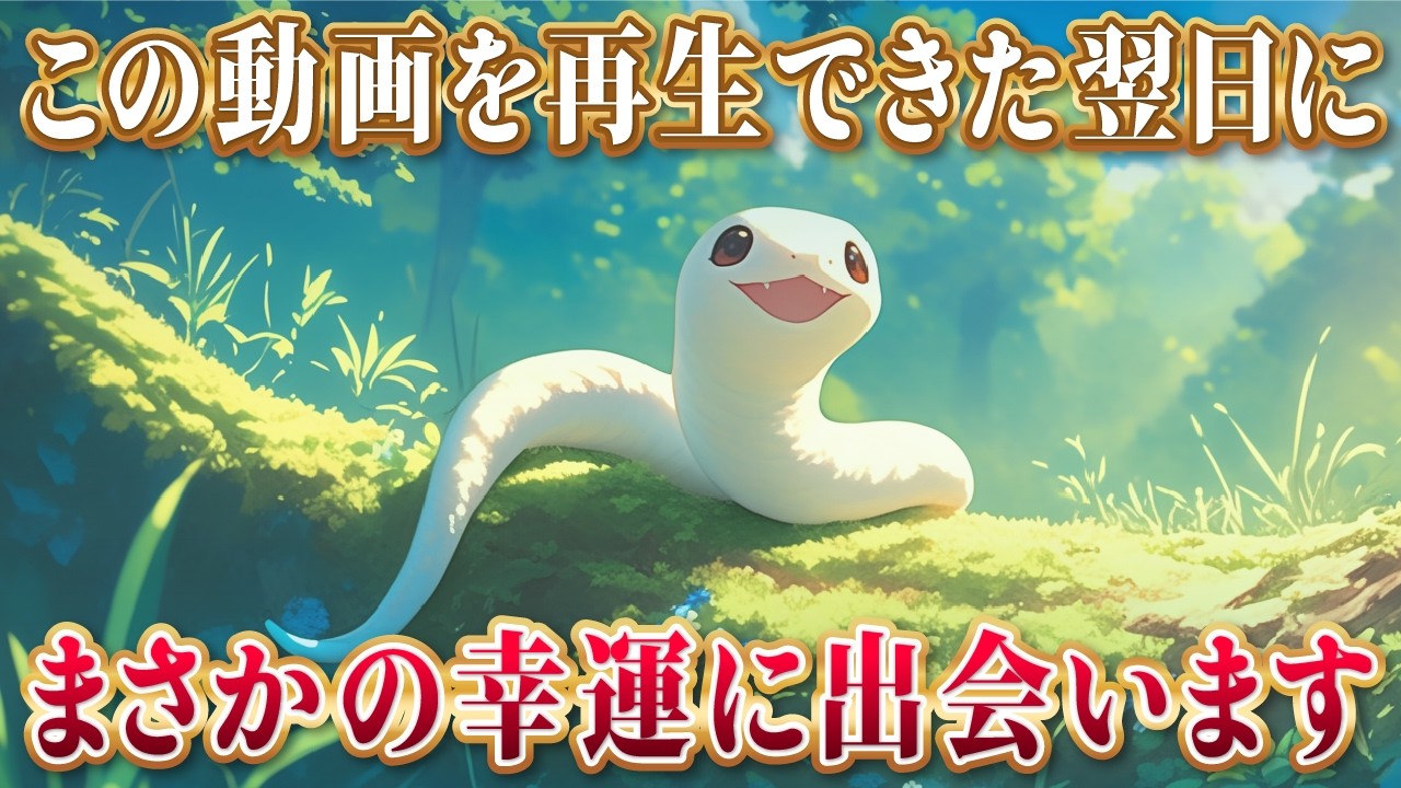【この動画を再生できた翌日に】まさかの幸運に出会います。運を引き寄せる奇跡の周波数417Hz