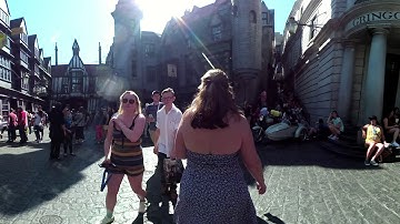 Diagon Alley Tour - The Wizarding World of Harry Potter - Universal Studios Florida (360° Video)