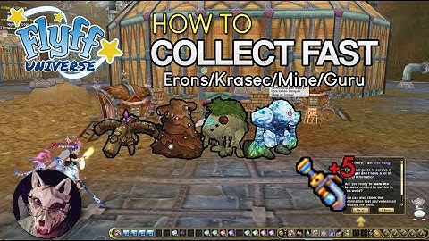 Collecting catcher materials faster!!! | Flyff Universe