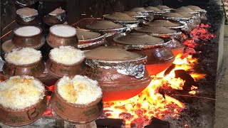 Authentic INDIAN MUMBAI STYLE PORT CHICKEN🐔BIRYANI RECIPES ! MATKA CHICKEN BIRYANI MAKING COOKING