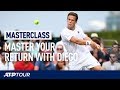 Best Return Tips From Diego Schwartzman | MASTERCLASS | ATP