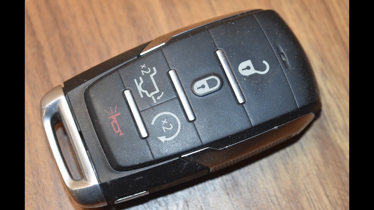Ram Key Fob Battery Replacement - EASY DIY