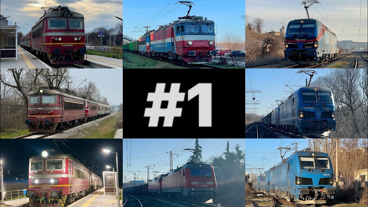 [4K] Trainspotting I Episode 1 (BDZ, TBD, PIMK, Bulmarket, DB, Smartrons, Skoda and others) 🚂🚃🛤️