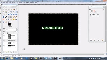 Modern Warfare Text Tutorial (Gimp)