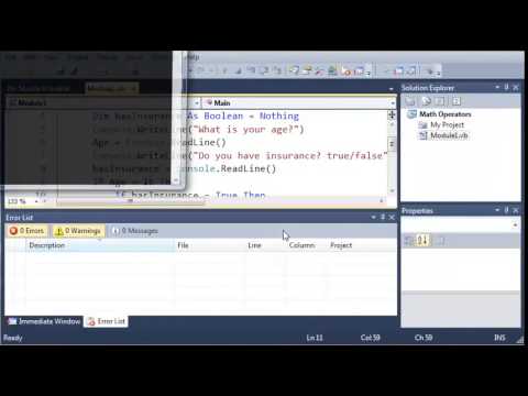 Visual Basic Tutorial   15   Nested If Statements
