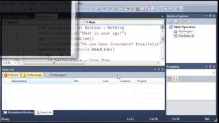 Visual Basic Tutorial   15   Nested If Statements Information