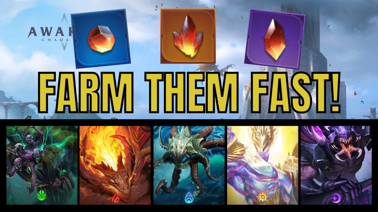 SPEED RUN Your Ability Materials! Bane Wraith Guide & More! | Awaken: Chaos Era