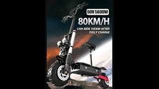 JUESHUAI X60 Double Motor Electric Scooter