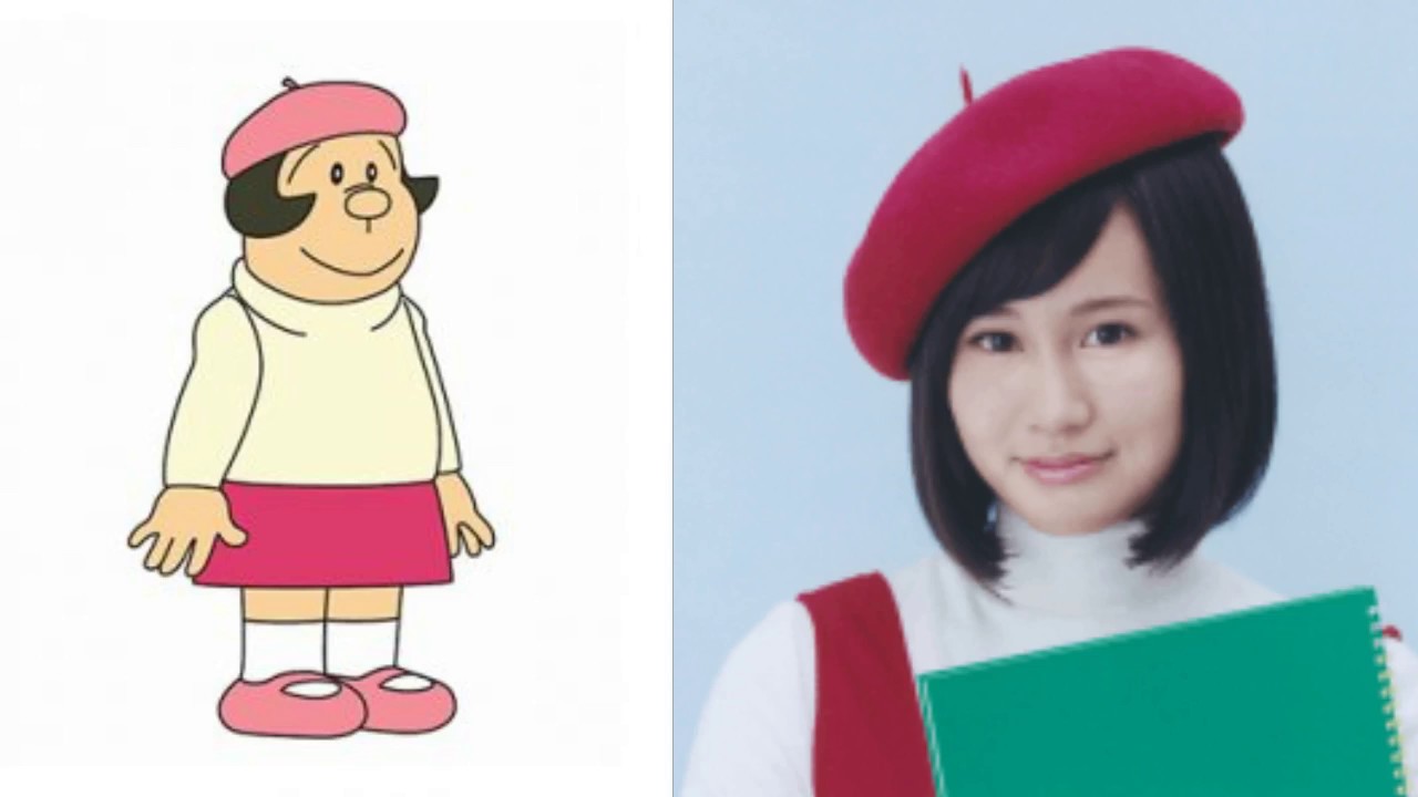 Doraemon real  life  characters ll This is Nobita  ll Shizuka 